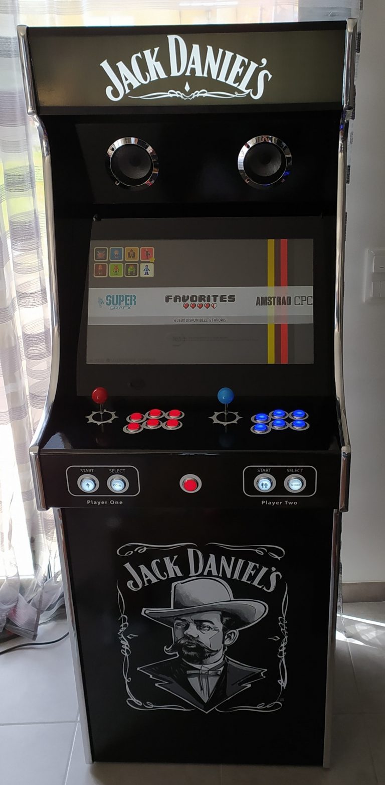 Borne "Jack Daniel's" de Guillaume Construction Borne d'Arcade Metal Slug